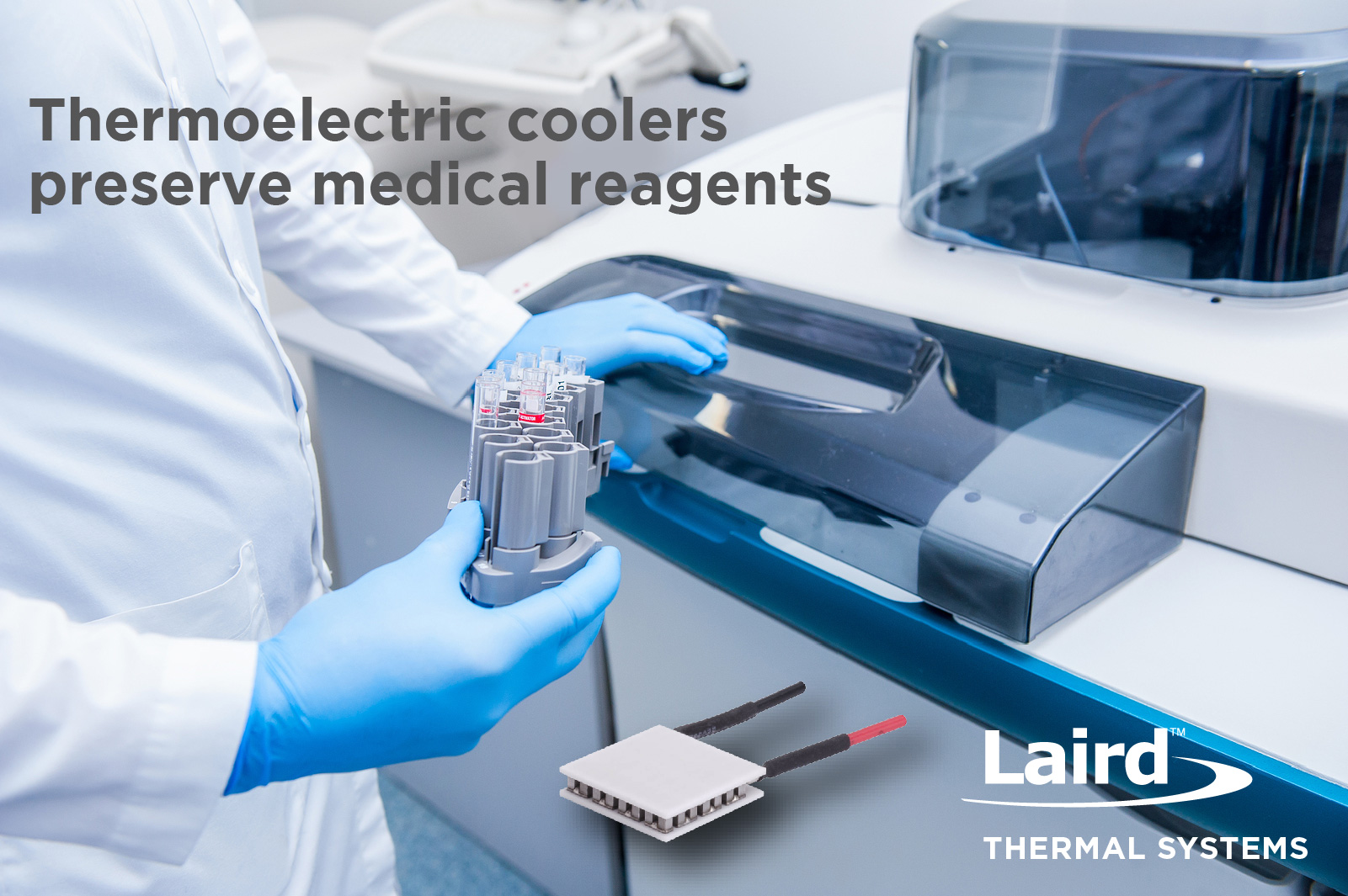Thermoelectric coolers preserve medical reagents