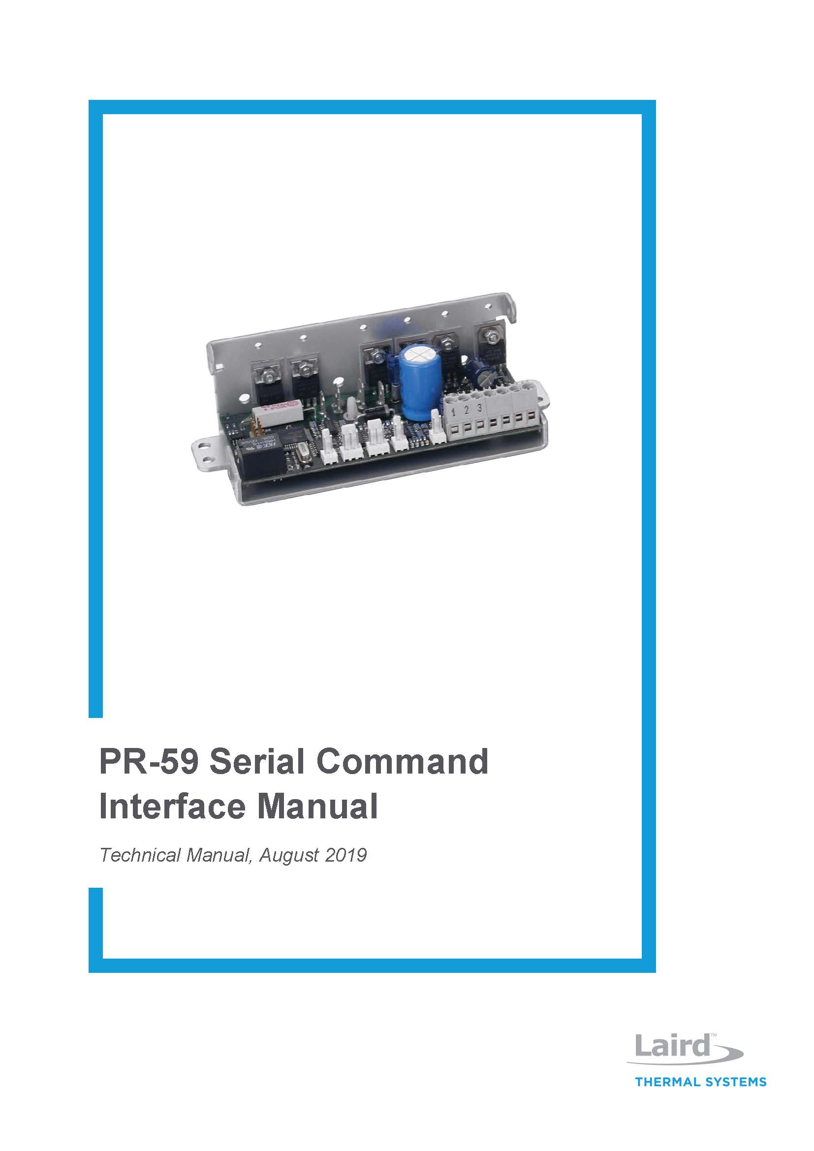 PR-59-Serial-Command-Interface-Manual-Cover