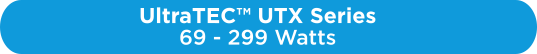 UltraTEC UTX Series Product Portfolio Map