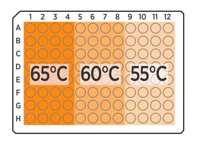 PCR-temperature-zones