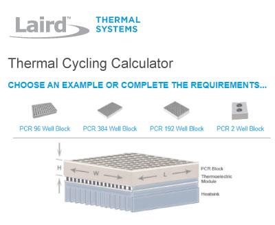 PCR Thermal Cycling Calculator example