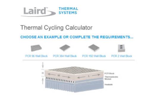 PCR Thermal Cycling Calculator